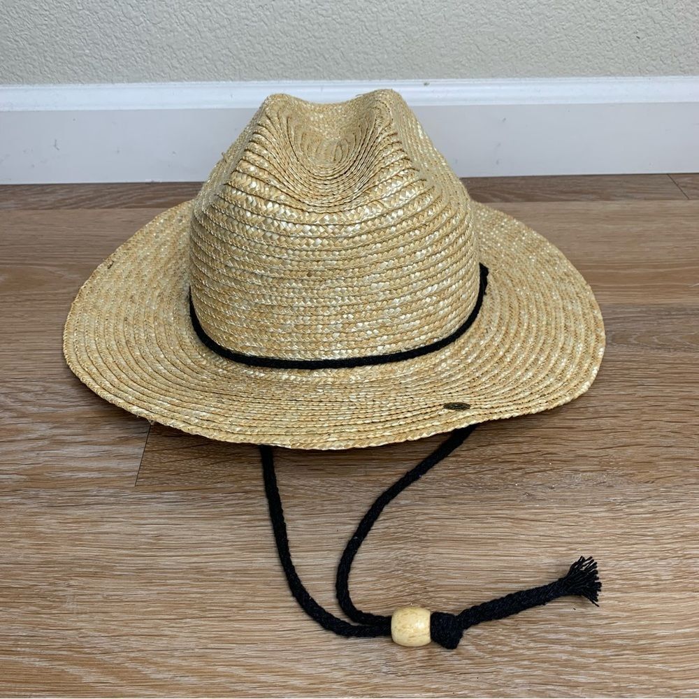Peter Grimm 100% Natural Straw Summer Hat with Adjustable Drawstring